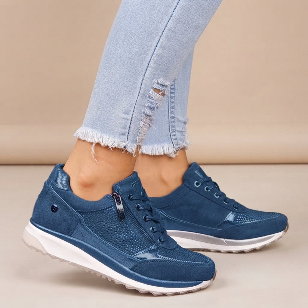 Gayle - Lightweight Lace-Up Sneakers
