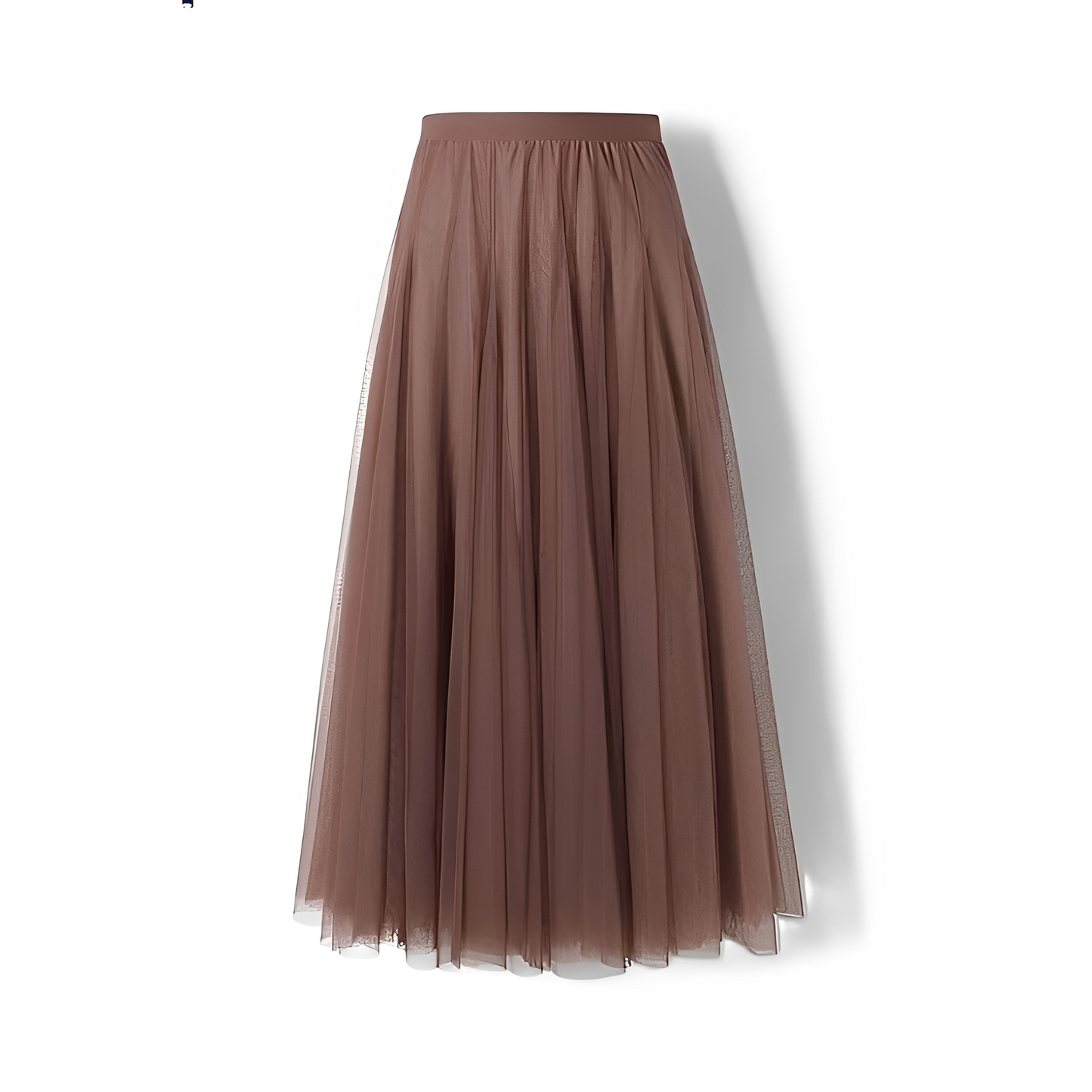 Maleah - Flowing, pleated midi skirt