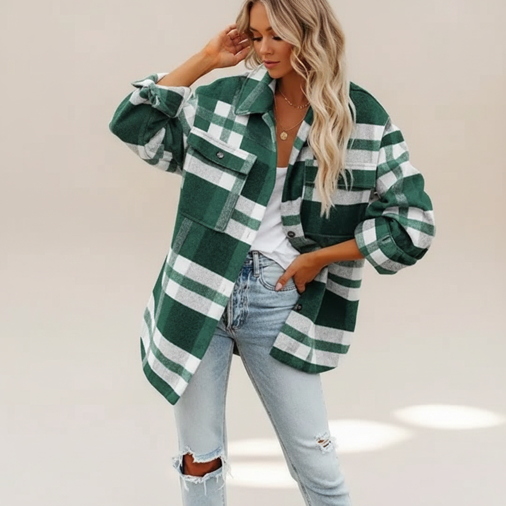 Mailys - Cozy Button Shirt