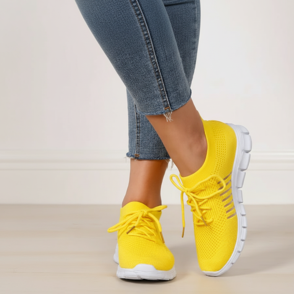 Vicky - Airy Lace-Up Sneakers