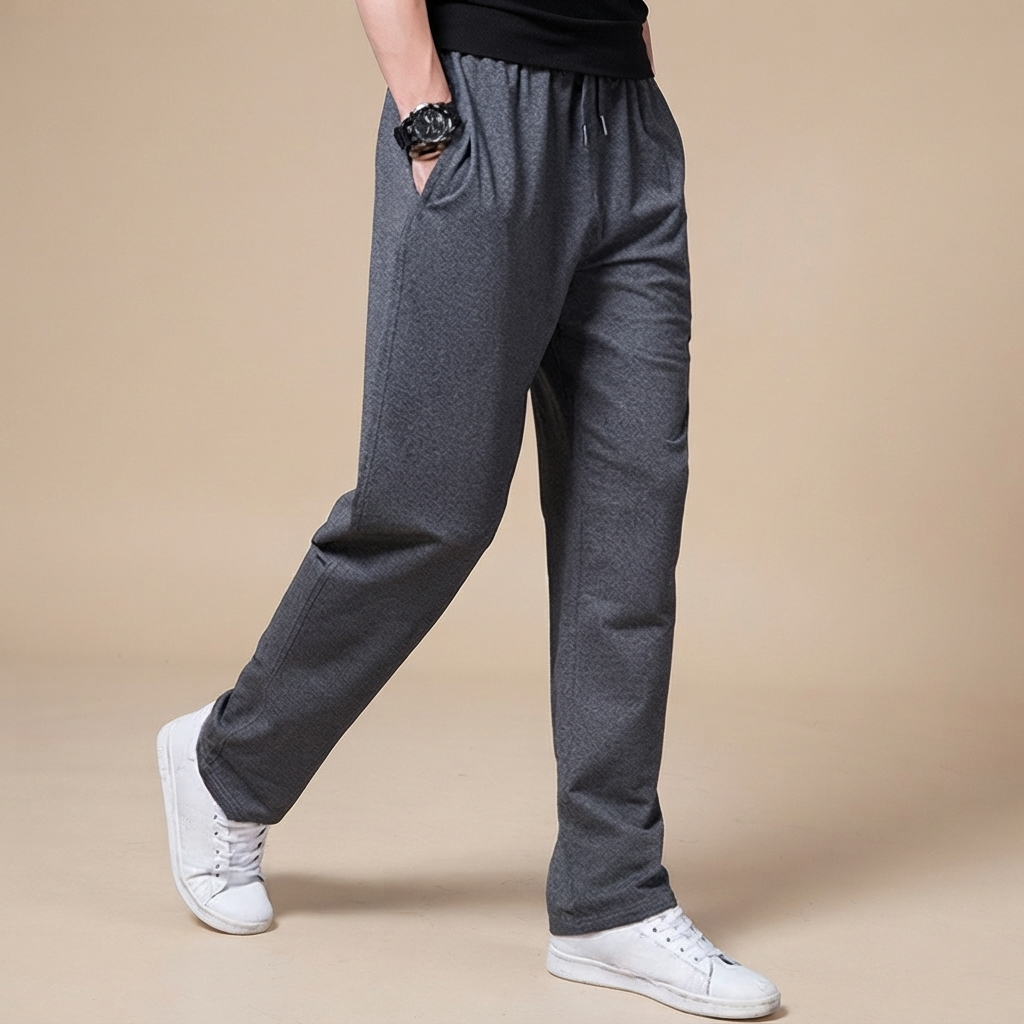 Aldrine - Relaxed Fit Casual Pants