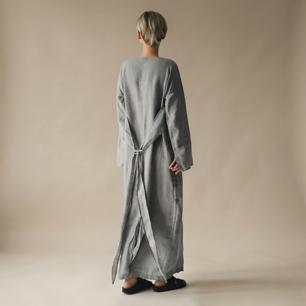 Ashlee - Breezy Tie-Up Loose Maxi Dress
