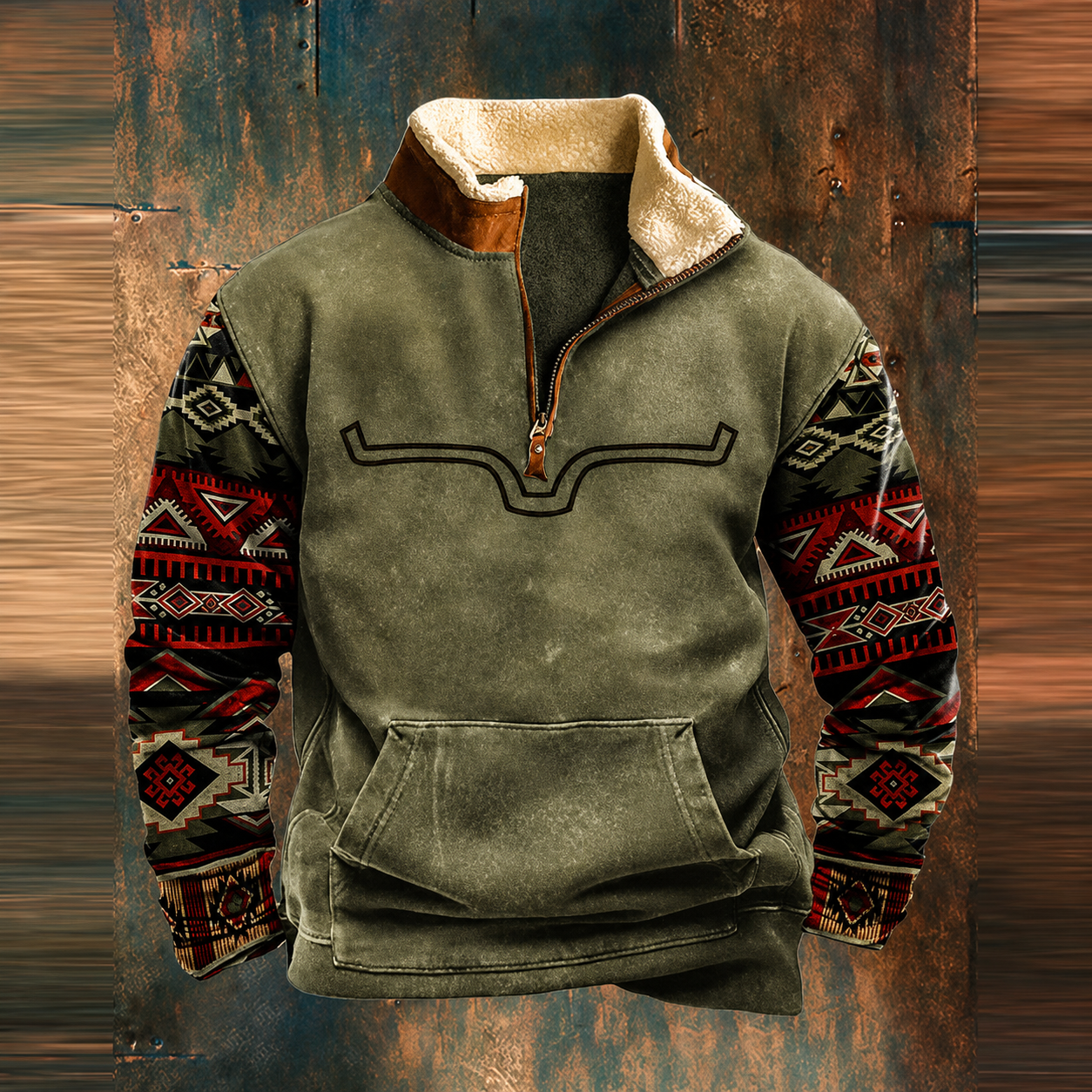 Nathan - Half Zip Pullover Sweater