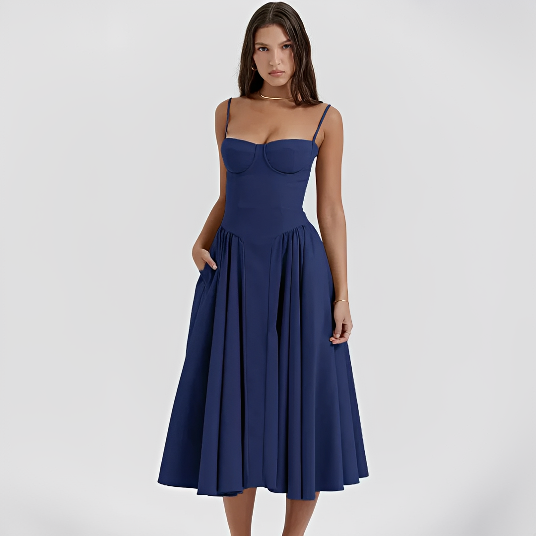 Michaela - Stylish and Sophisticated Midi Dress
