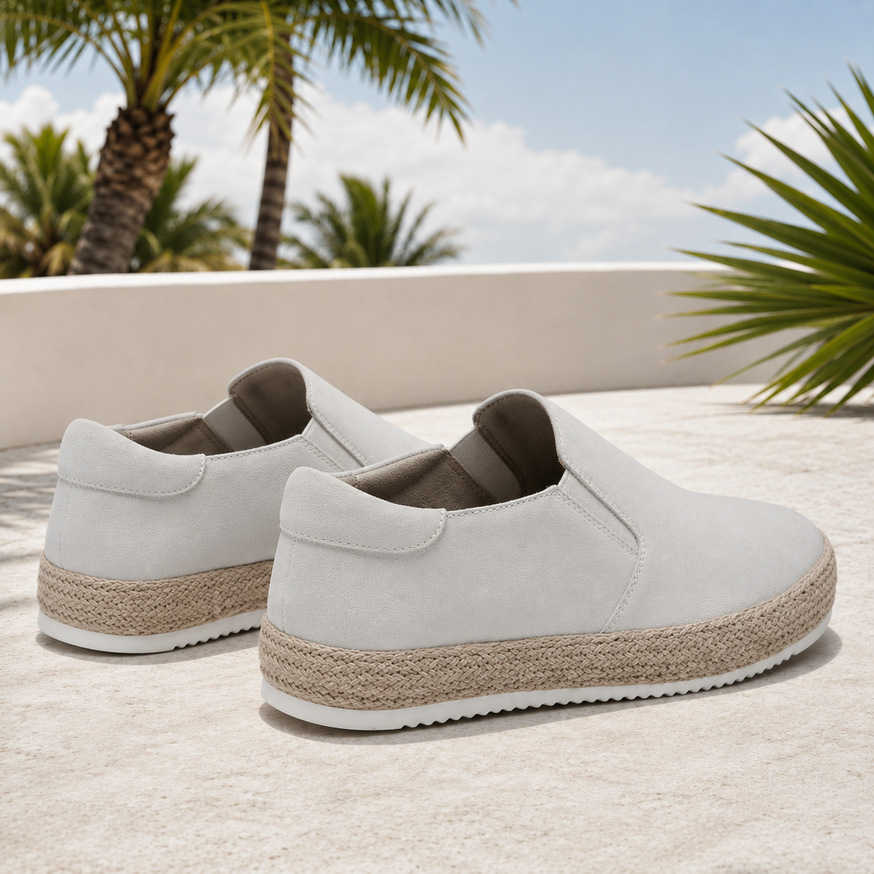 Gareth - Casual Rounded-Toe Footwear