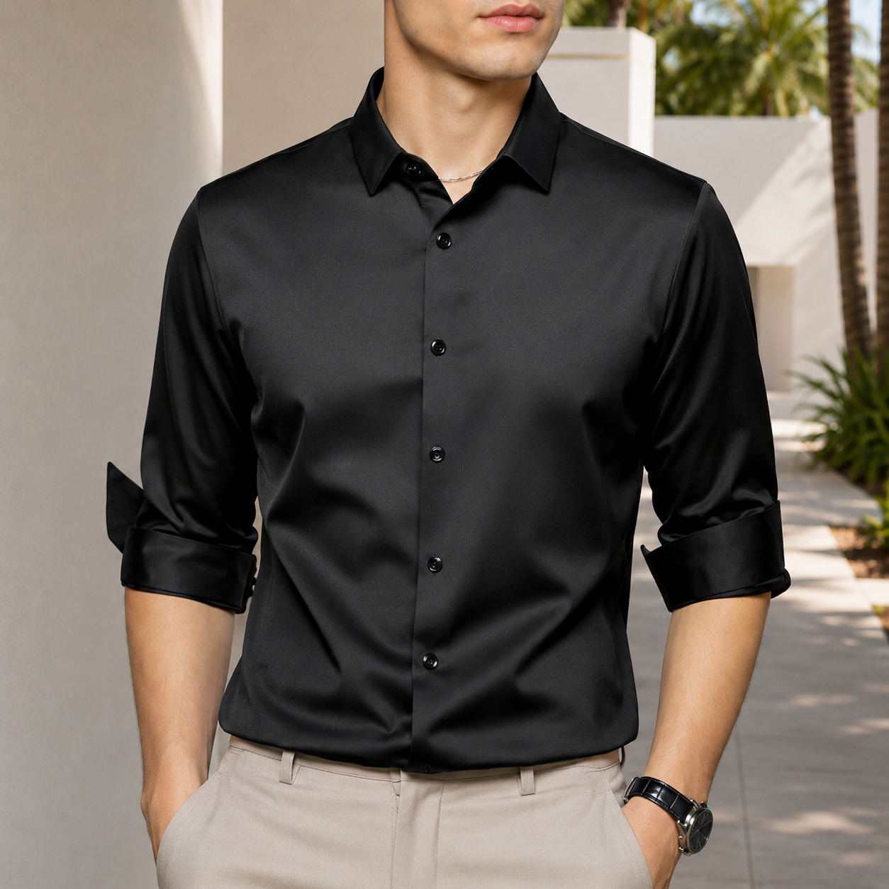 Esmaeel - Casual Wrinkle-Free Polo Shirt