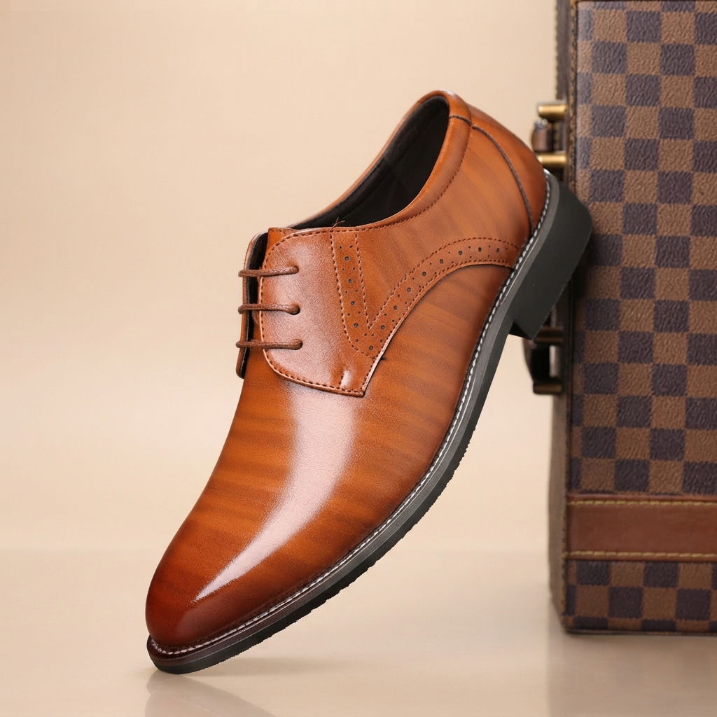 Tristan - Easy-to-Wear Formal Lace-Up Shoes