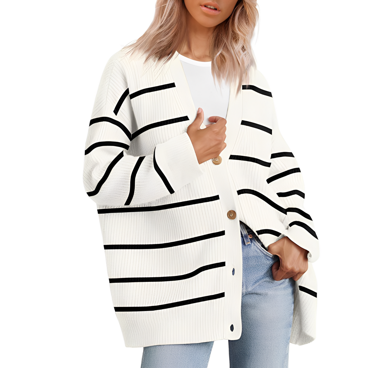 Christal - Cozy sweater in a relaxed fit