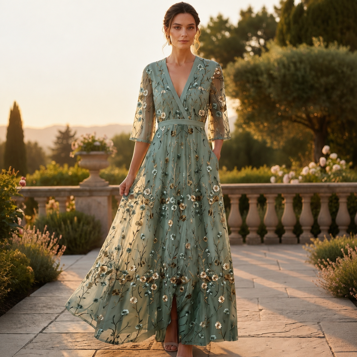 Florence - Graceful and Flowing Maxi Dress