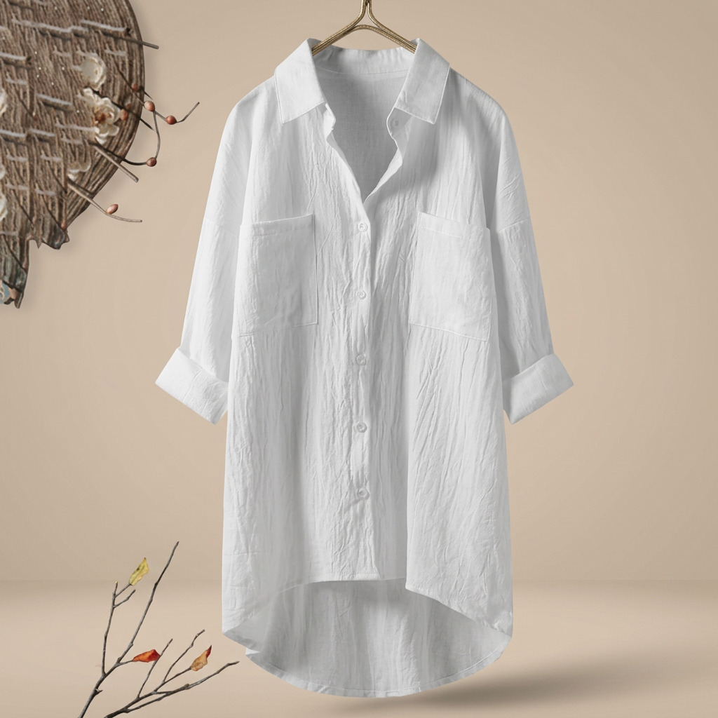 Jacient - Easygoing Fit Button-Down Shirt