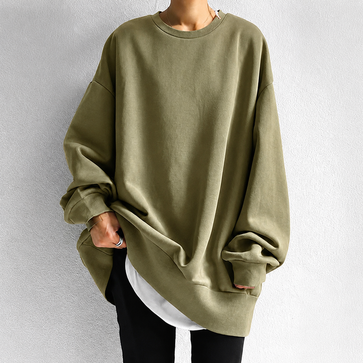 Leanne - Oversized Tunic Sweater