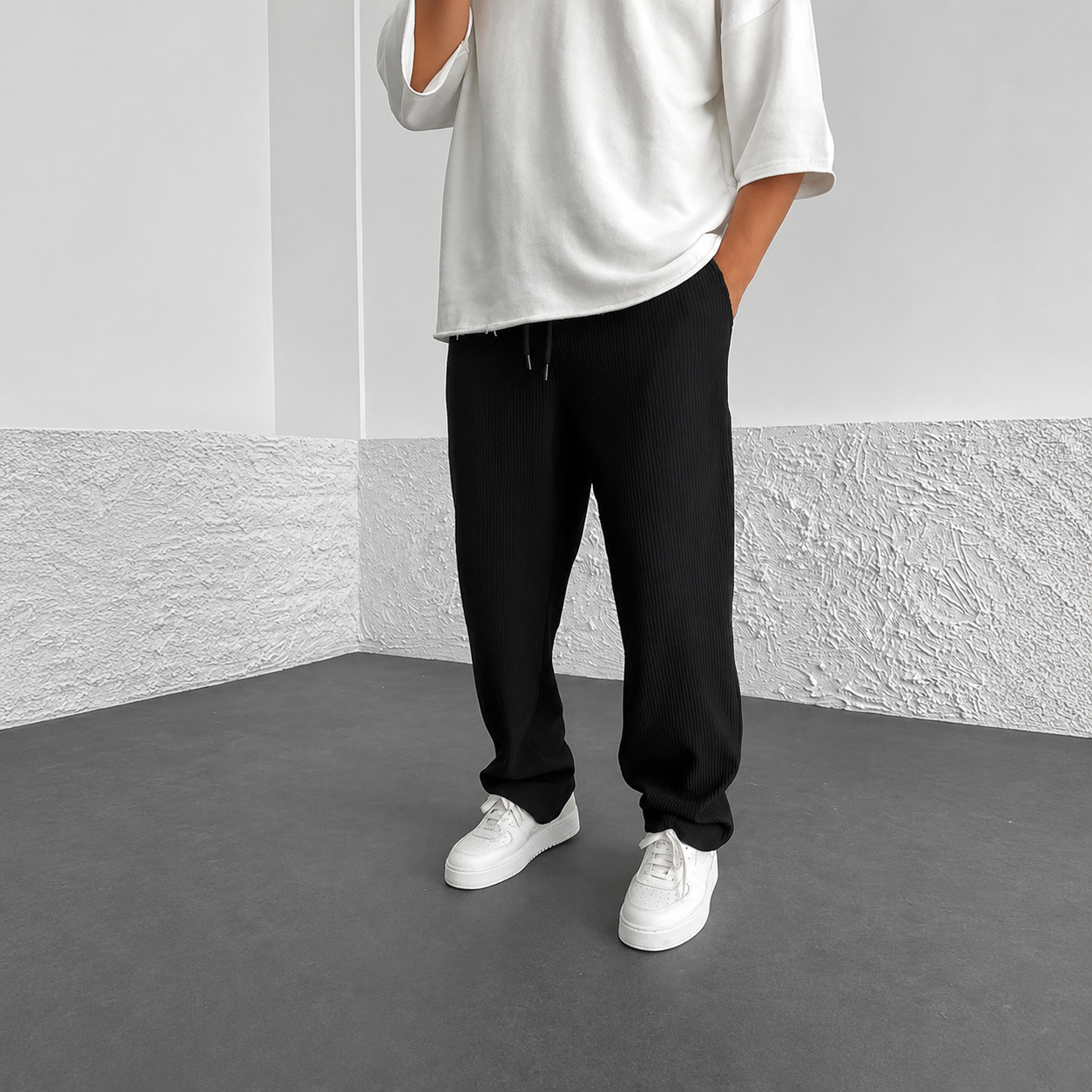 Zeke - Casual Drawstring Loose Pants
