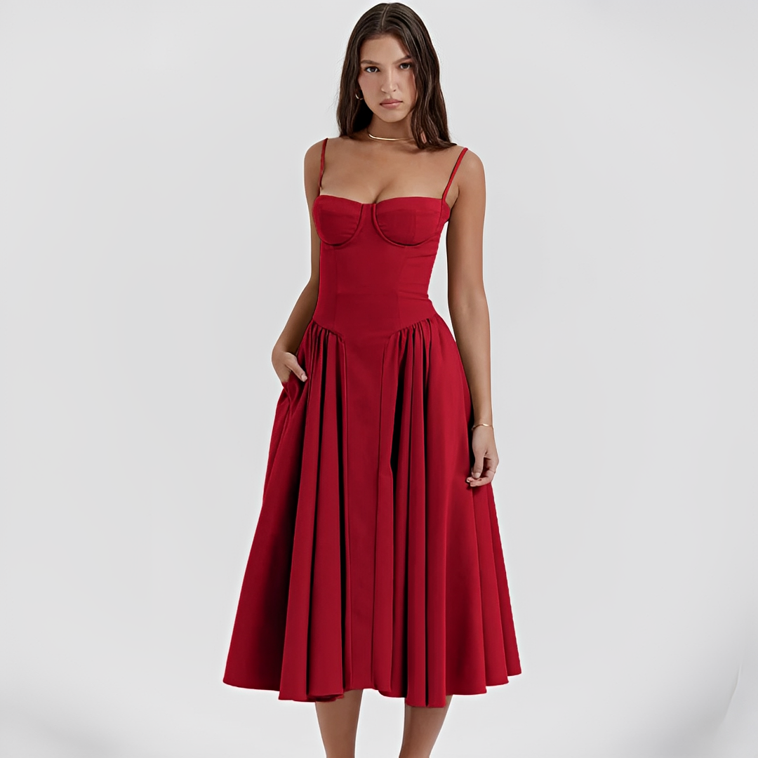 Michaela - Stylish and Sophisticated Midi Dress