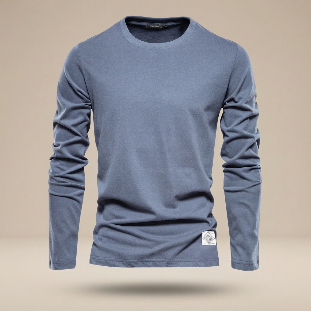 Nelson - Easygoing Round-Neck Shirt