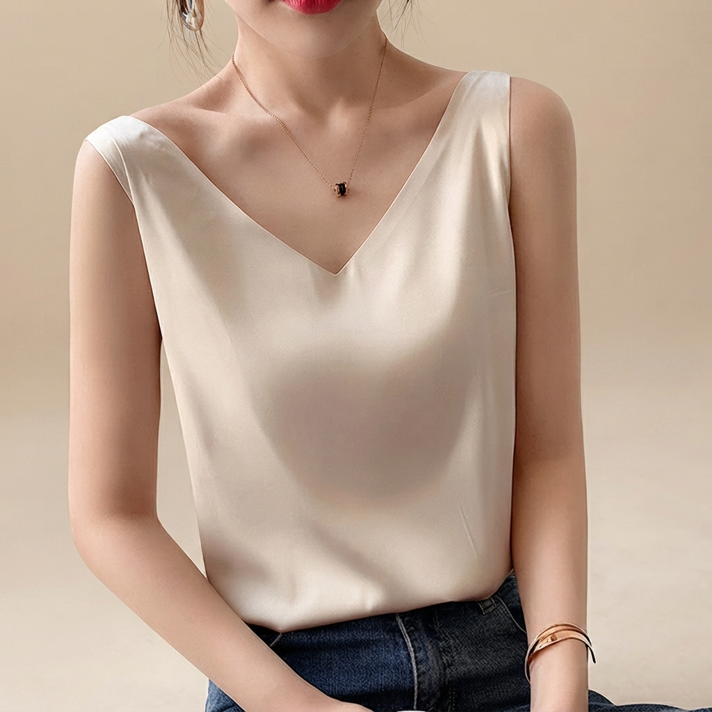 Trina - Stylish V-Neck Shirt