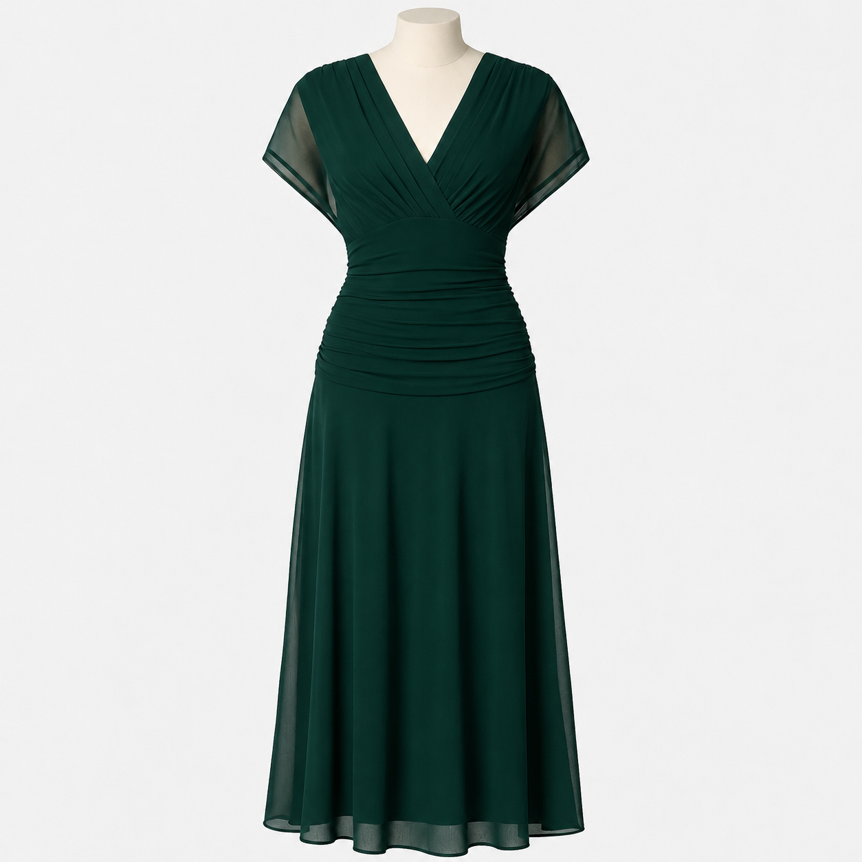 Devanta - Stylish V-Neck Dress