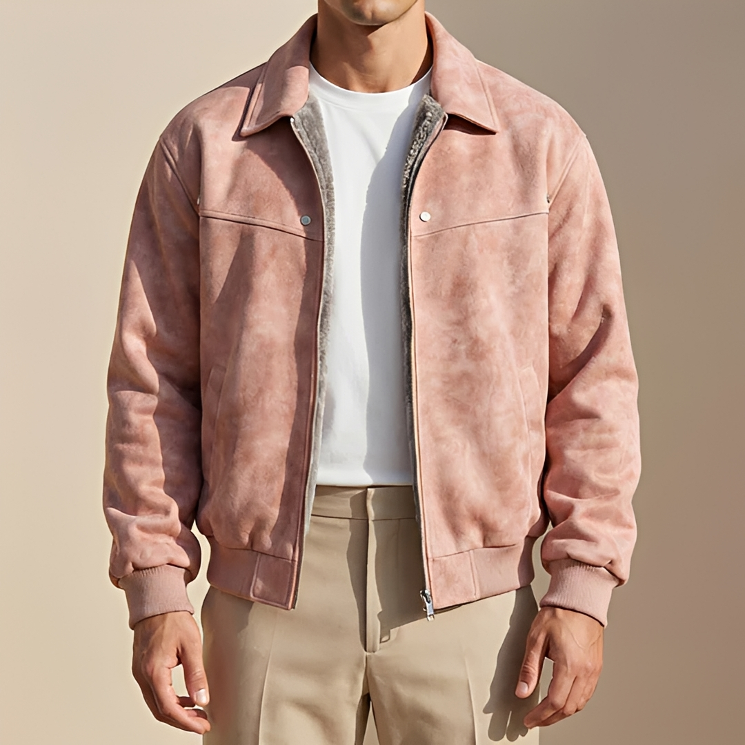 Jacob - Cozy Zippered Jacket for Men