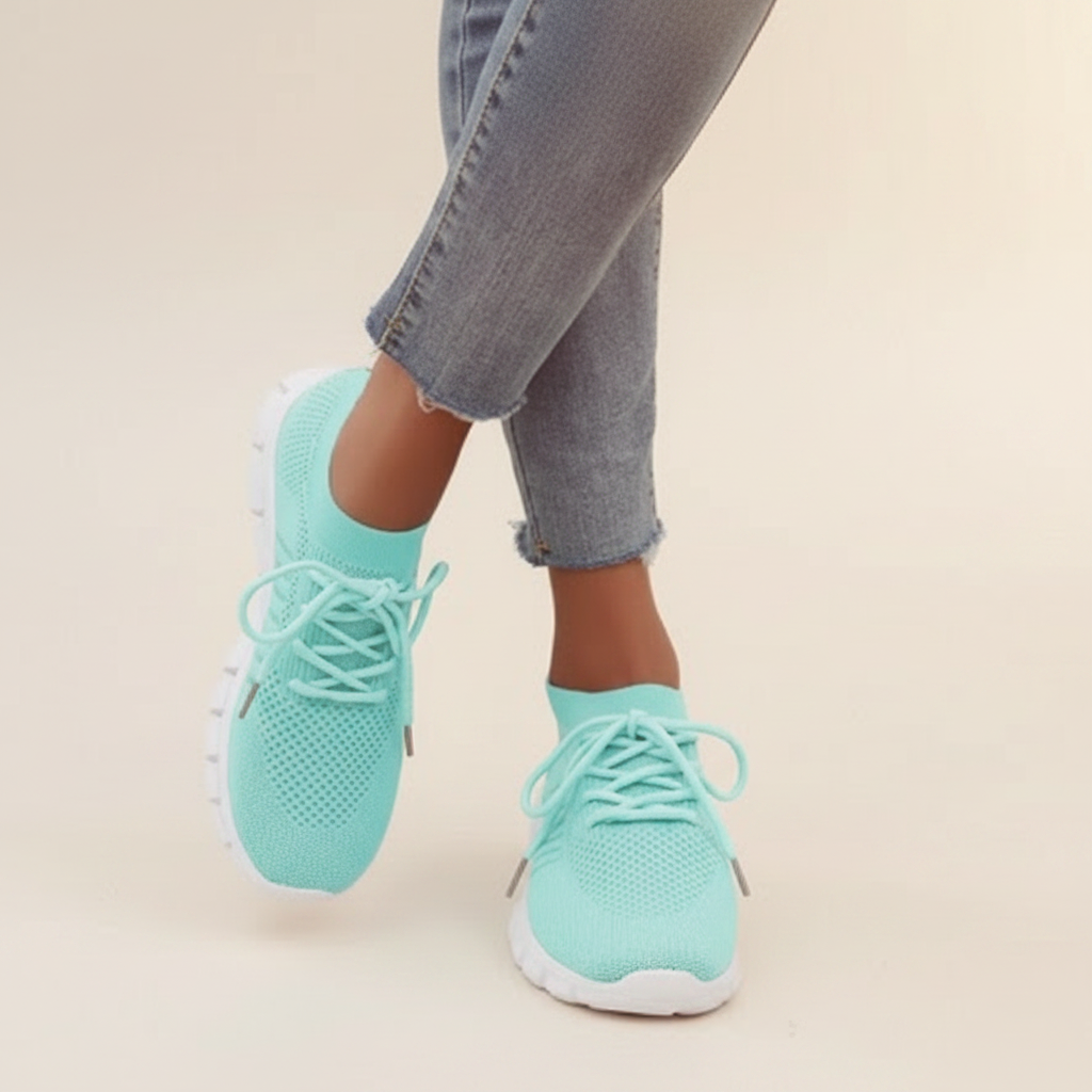 Vicky - Airy Lace-Up Sneakers