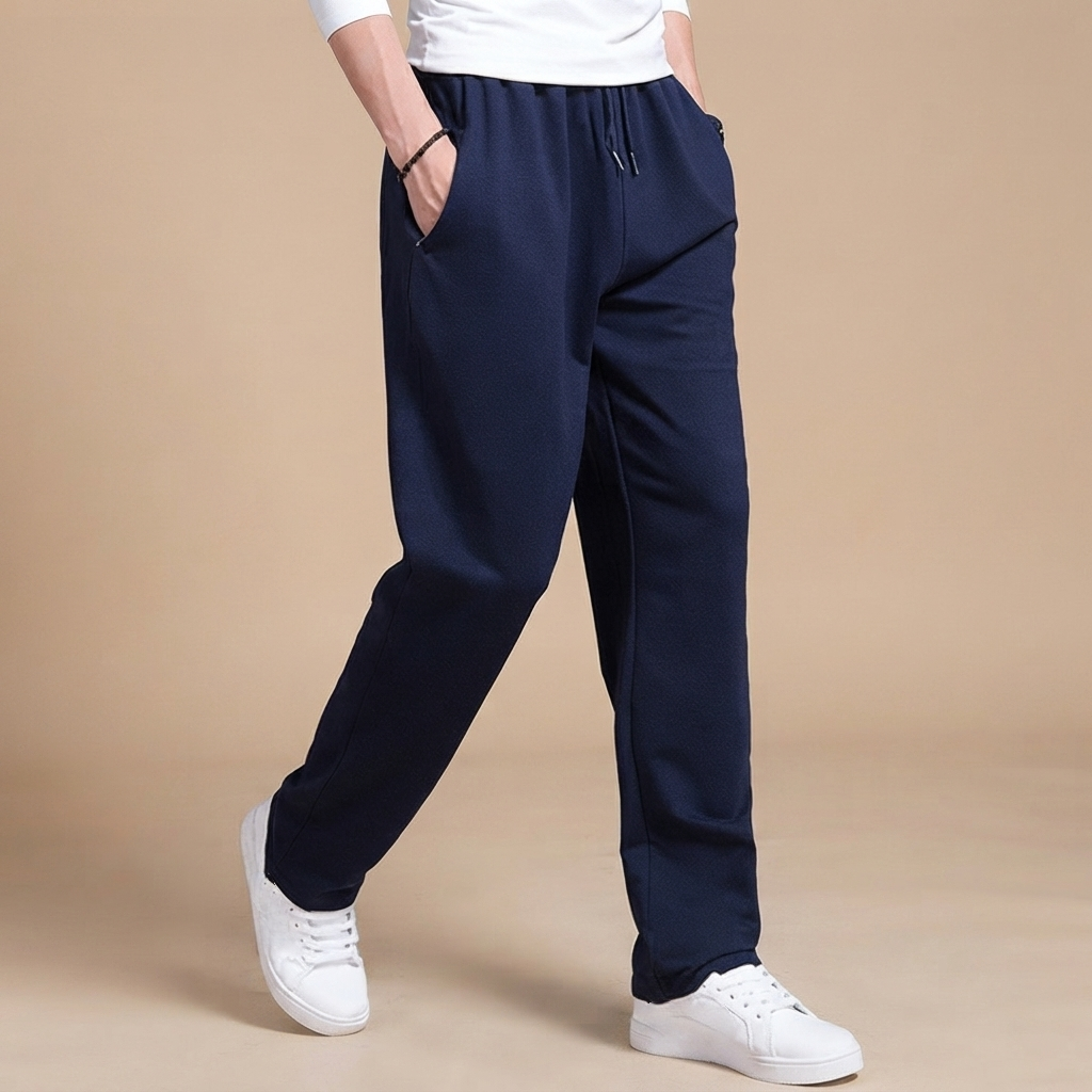 Aldrine - Relaxed Fit Casual Pants