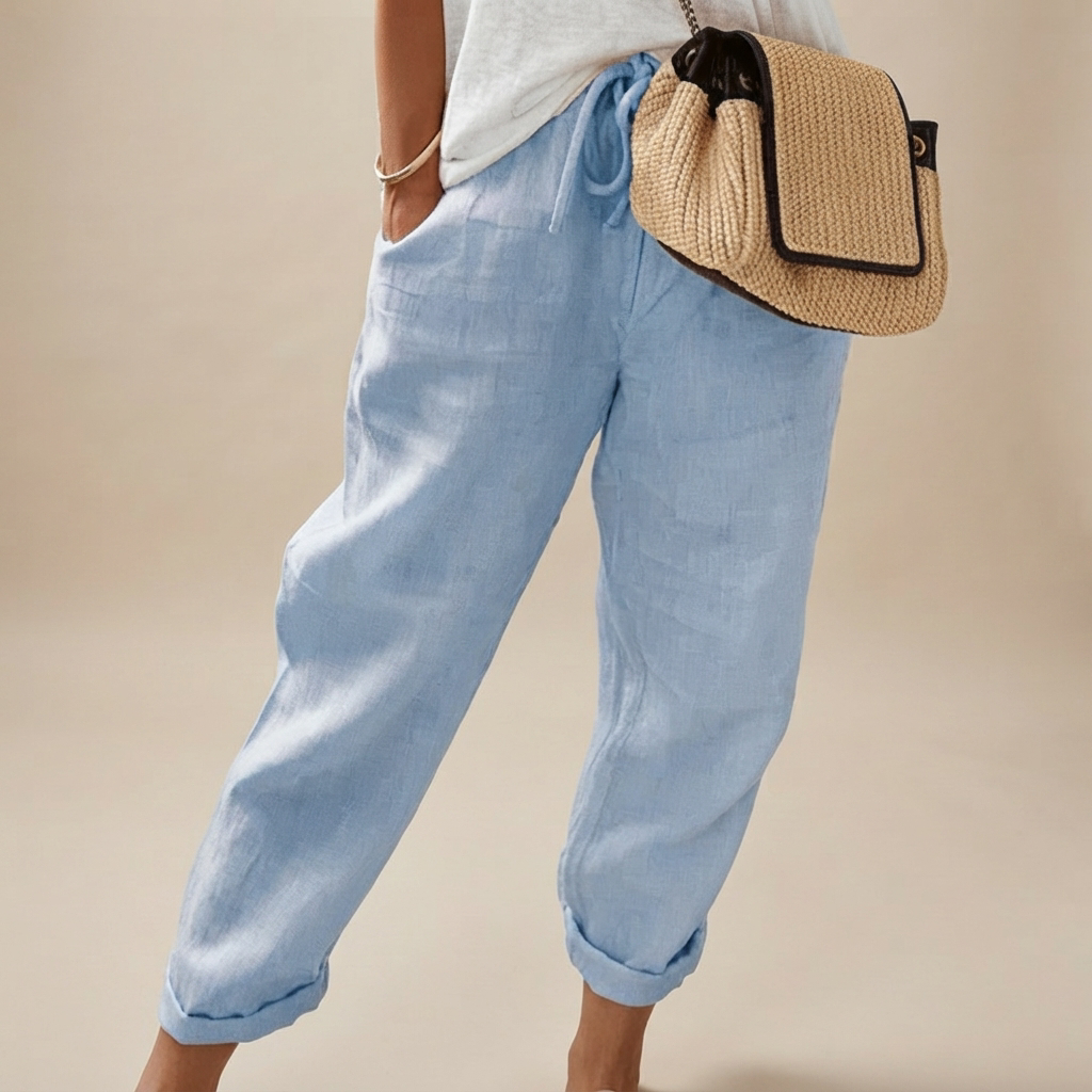 Martinie - Easygoing Drawstring Pants