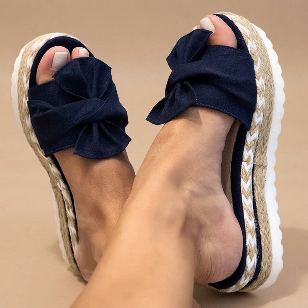 Claudia - Stylish Bow Knot Sandals