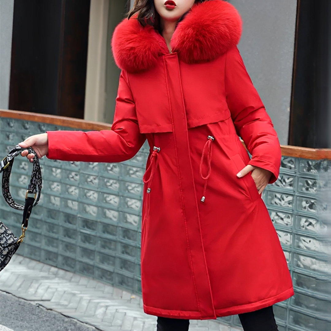 Evangie - Cozy and stylish hooded coat