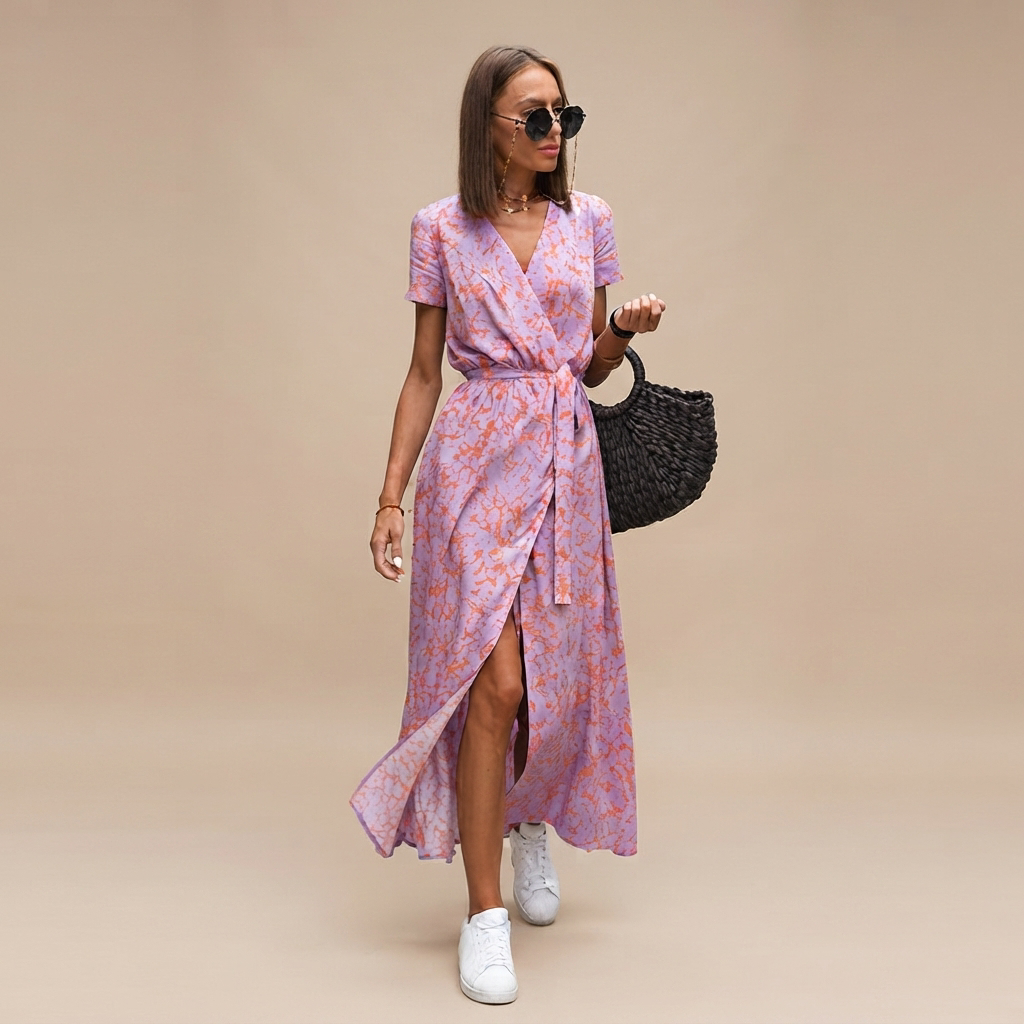 Sophie - Trendy and Breezy Midi Dress