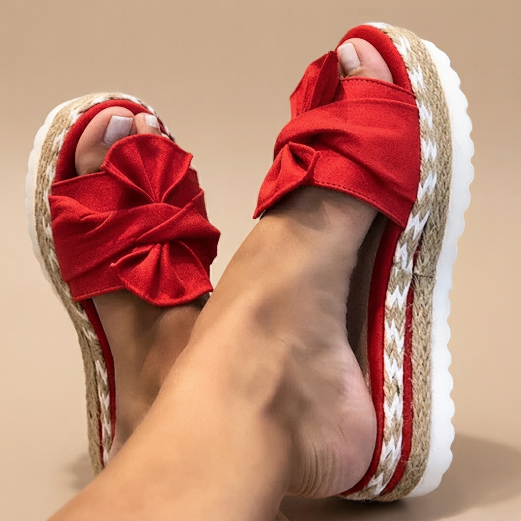 Claudia - Stylish Bow Knot Sandals