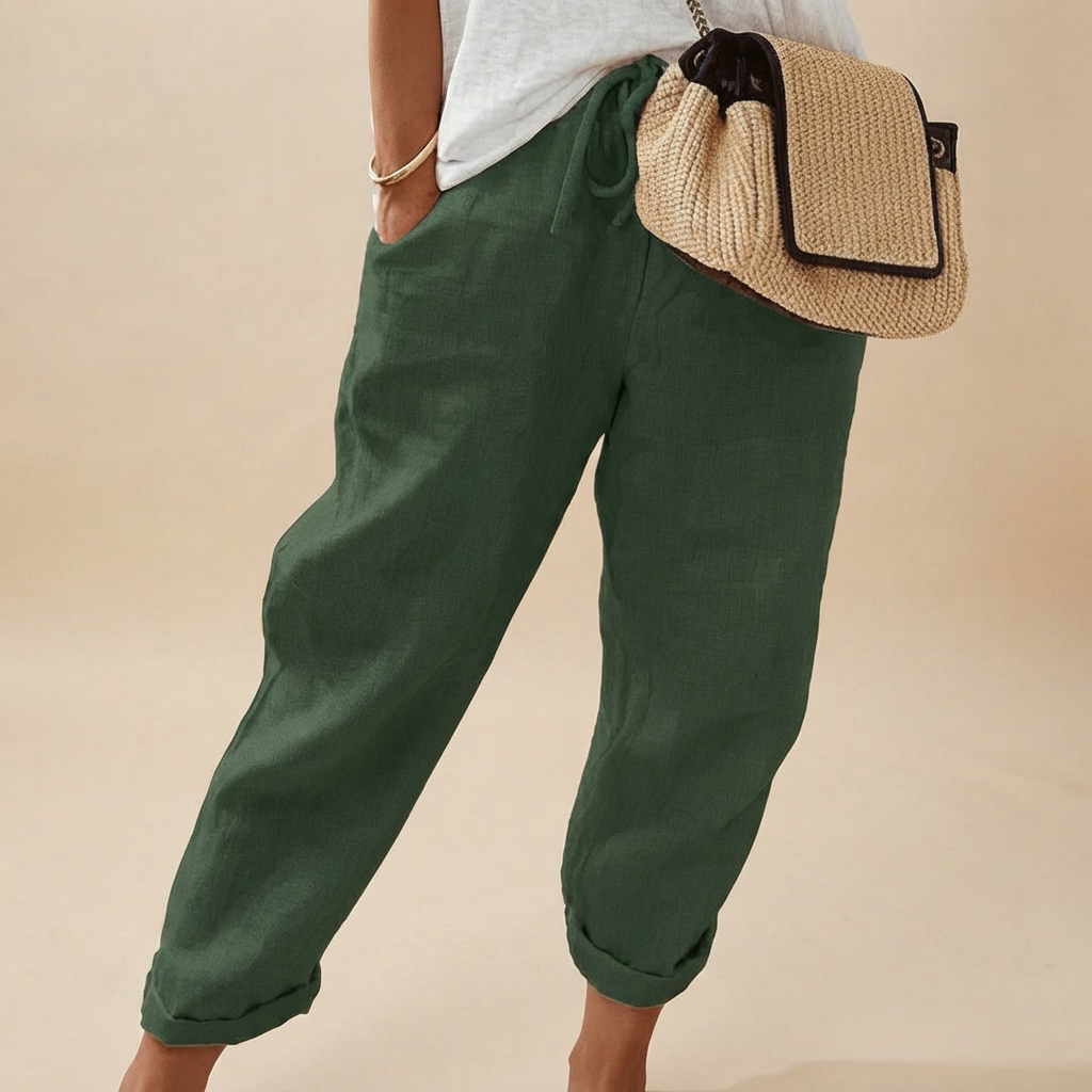 Martinie - Easygoing Drawstring Pants