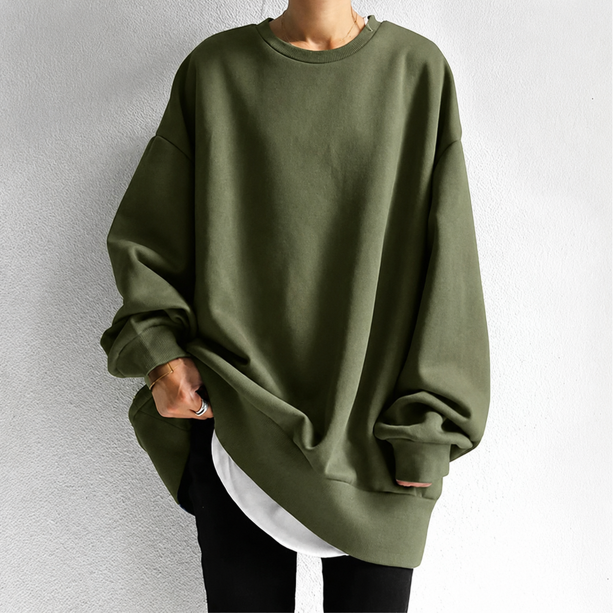 Leanne - Oversized Tunic Sweater
