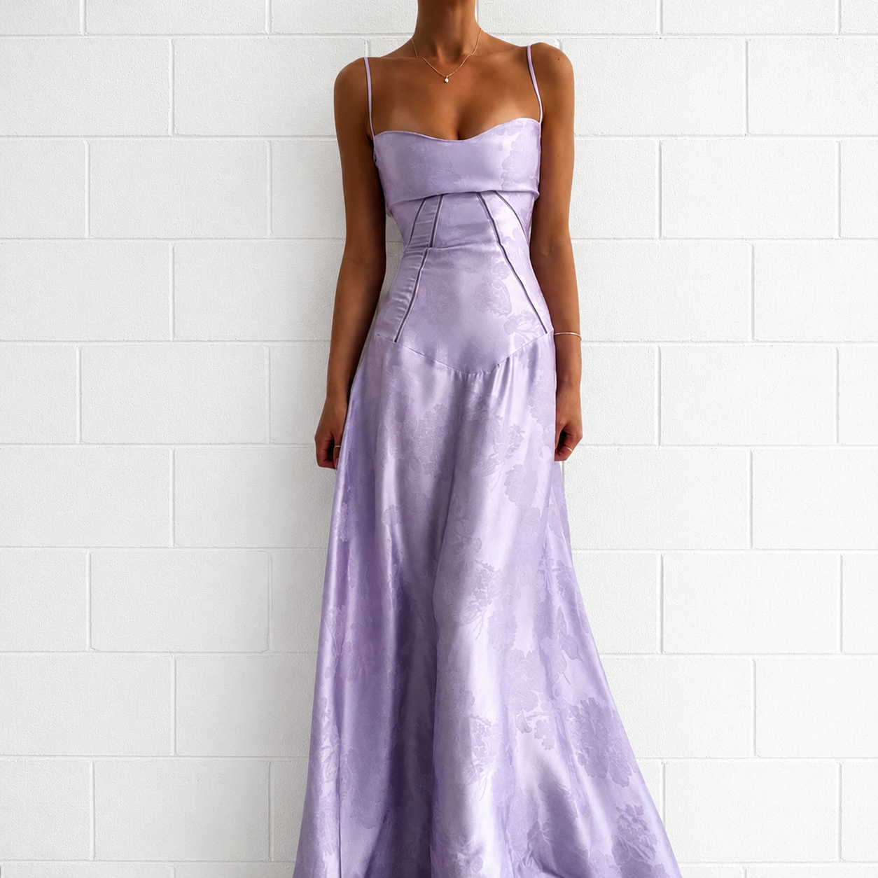Sandra - Stylish Slim Fit Maxi Dress