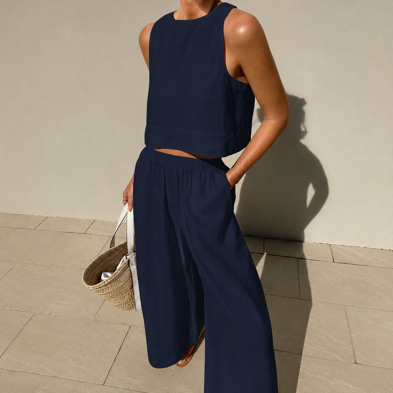 Thelma - Casual Easy Fit Pants Set
