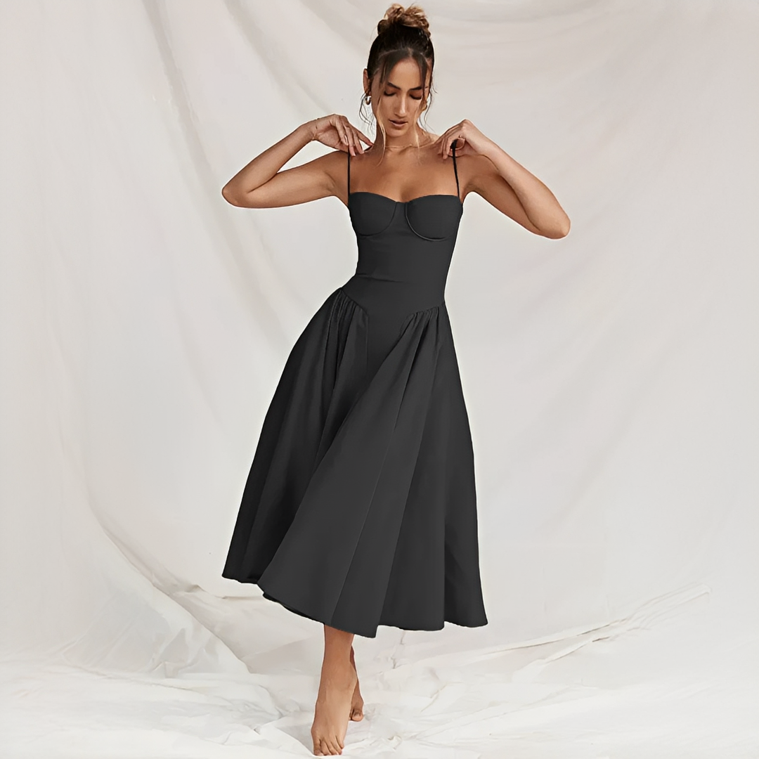 Michaela - Stylish and Sophisticated Midi Dress