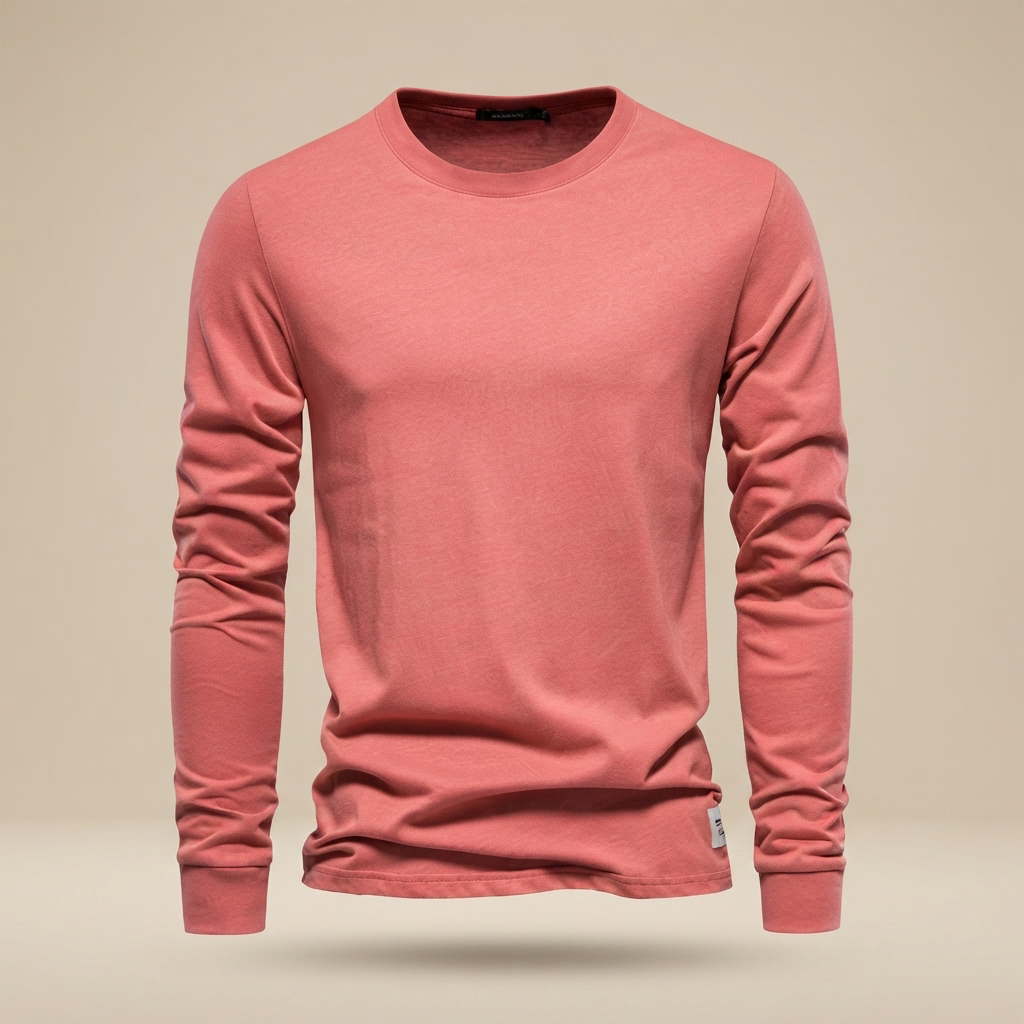 Nelson - Easygoing Round-Neck Shirt