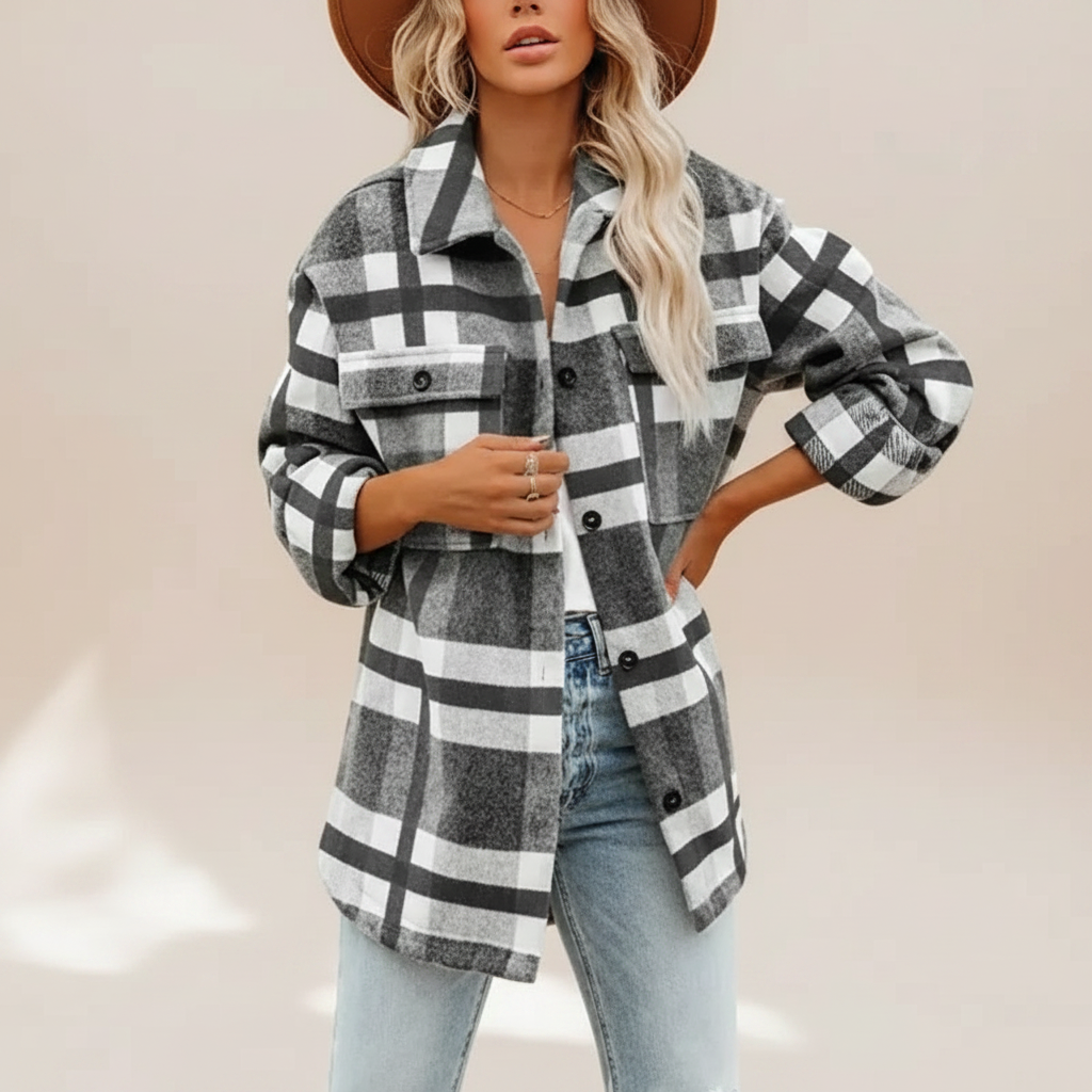 Mailys - Cozy Button Shirt