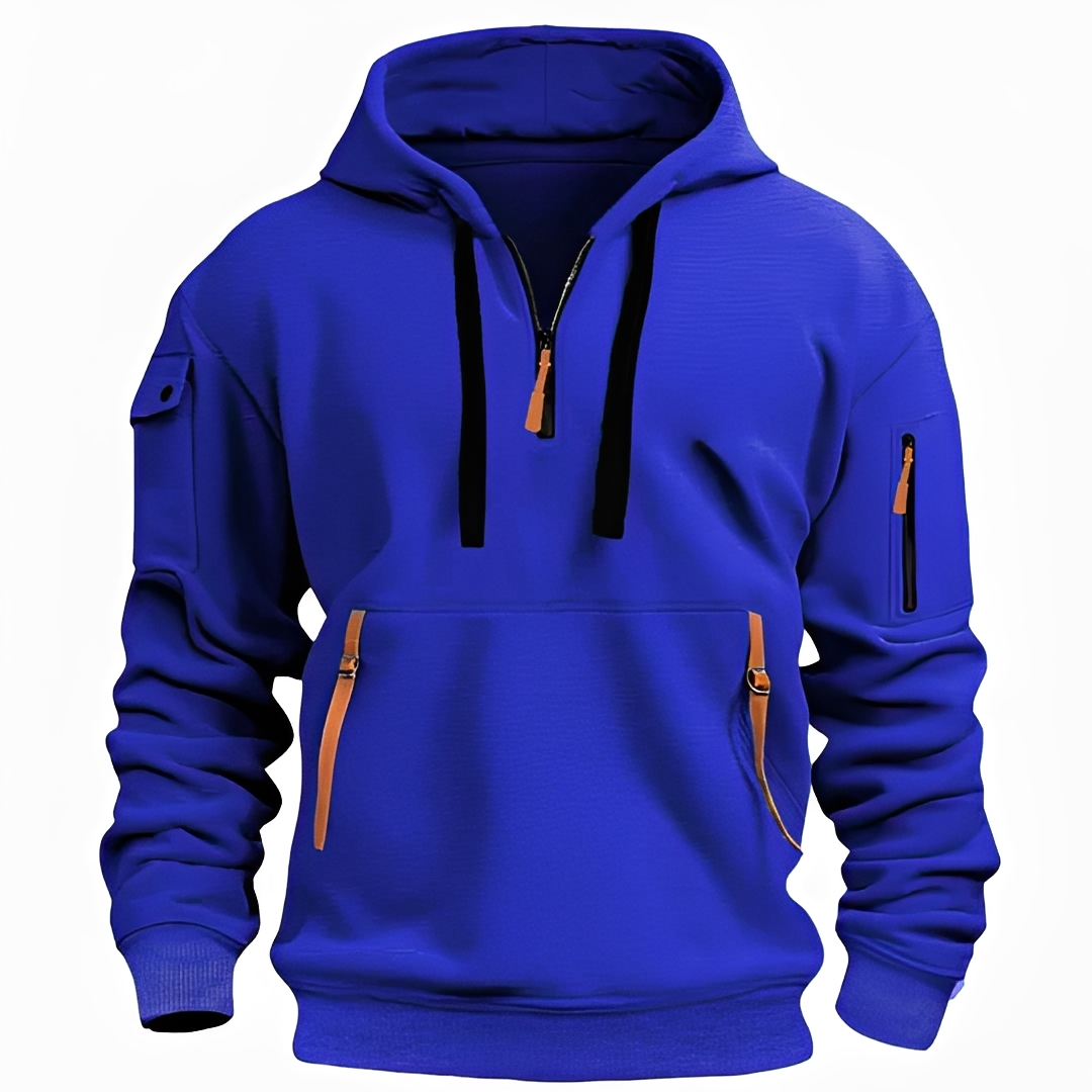 Zilton - Cozy Half Zip Hoodie