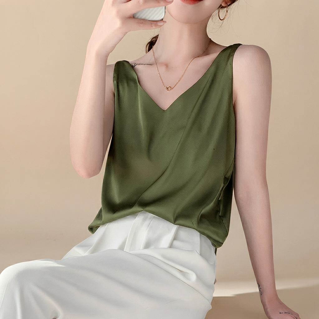 Trina - Stylish V-Neck Shirt