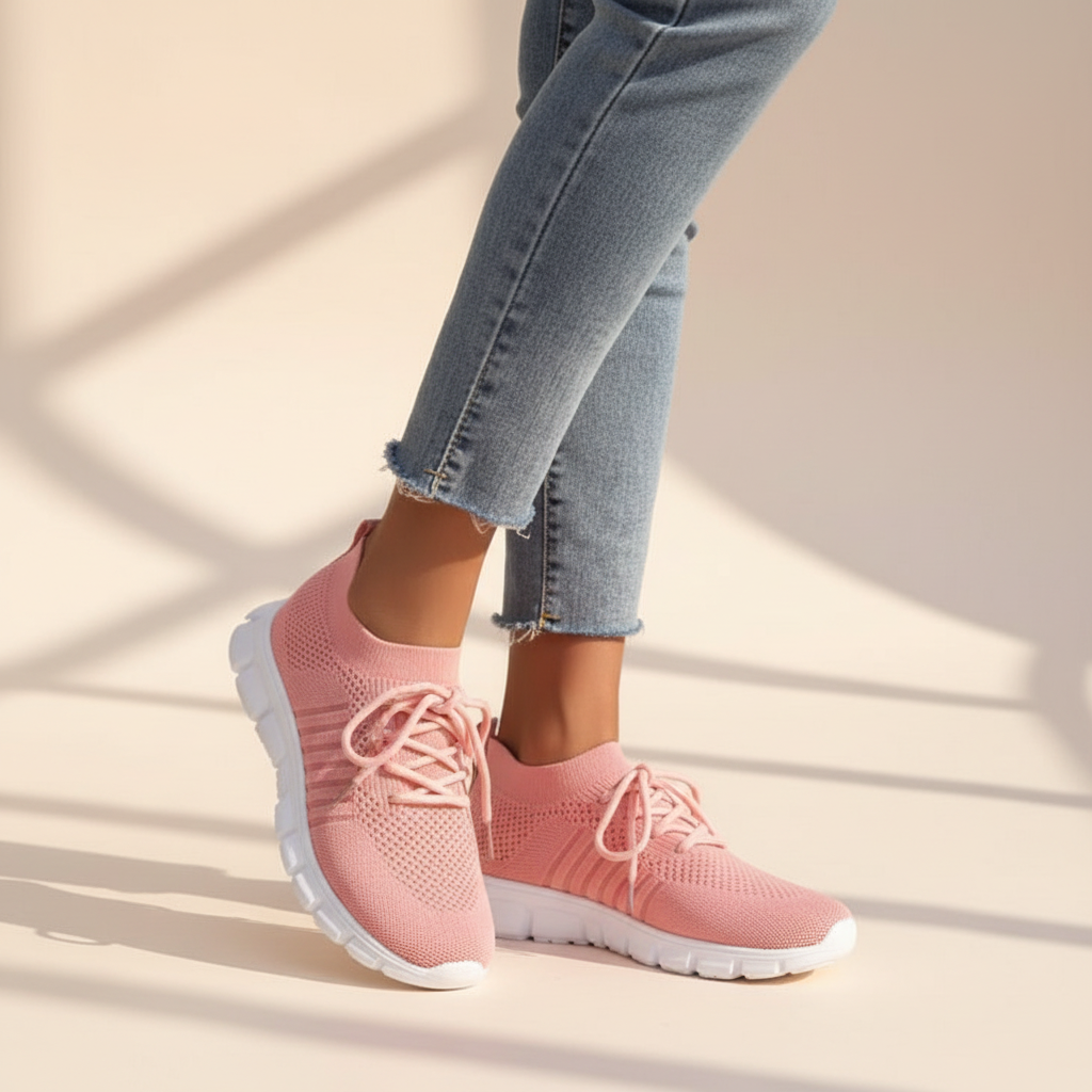 Vicky - Airy Lace-Up Sneakers