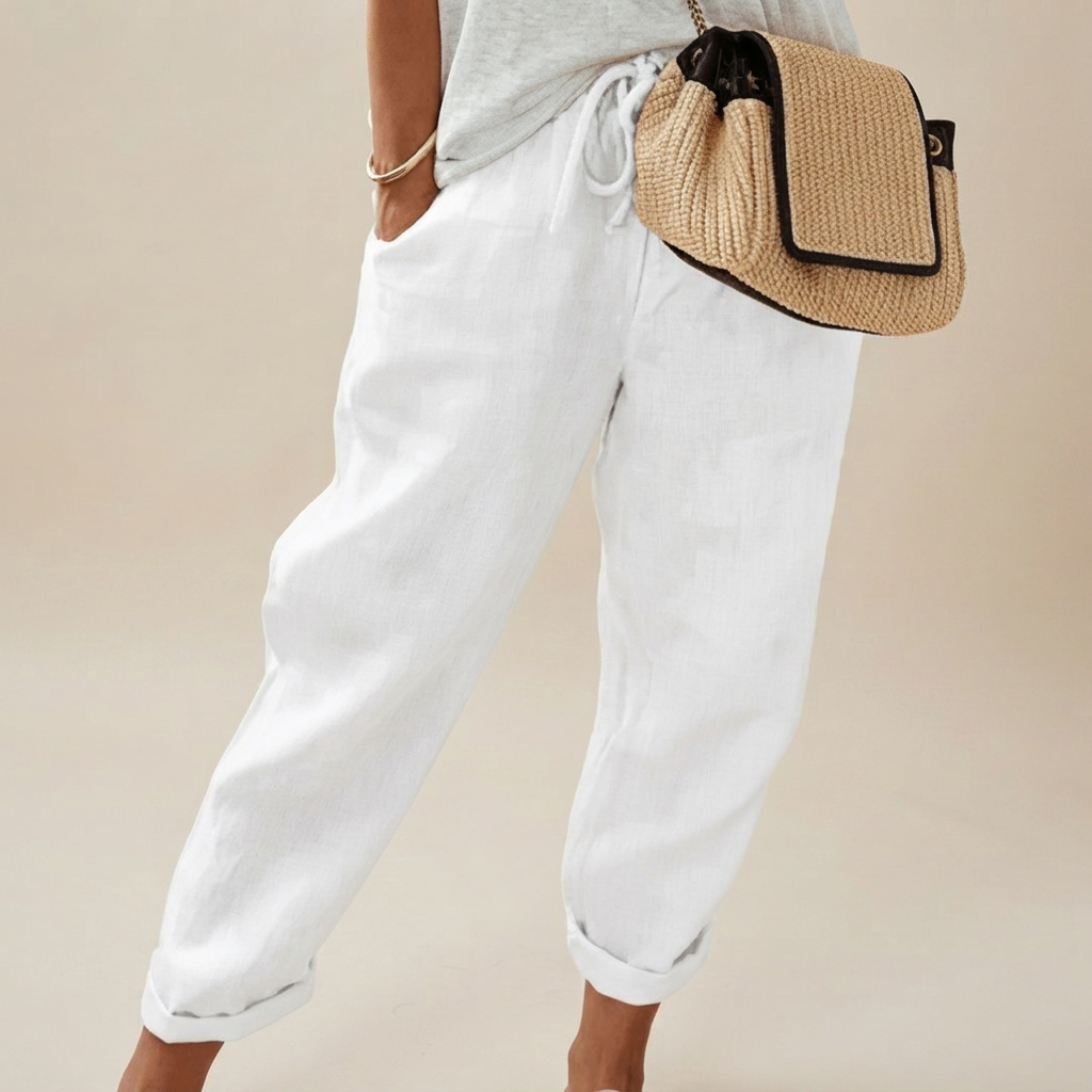 Martinie - Easygoing Drawstring Pants