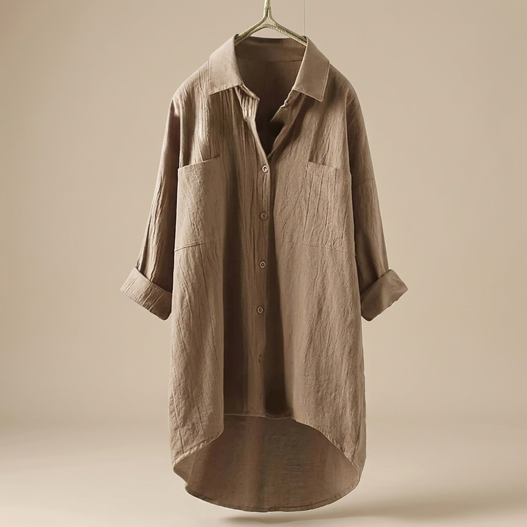 Jacient - Easygoing Fit Button-Down Shirt