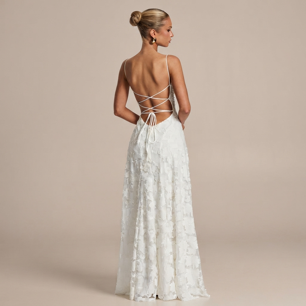 Helena - Stylish Backless Long Dress