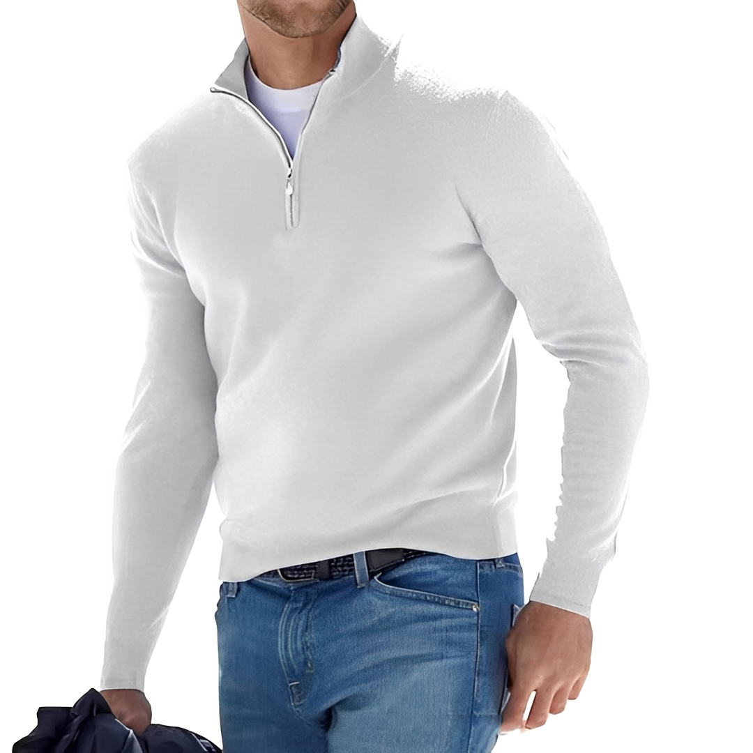 Yasir - Casual Half Zip Sweater