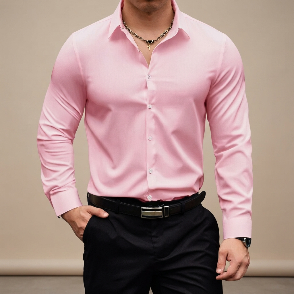 Percy - Relaxed Long-Sleeve Polo Shirt