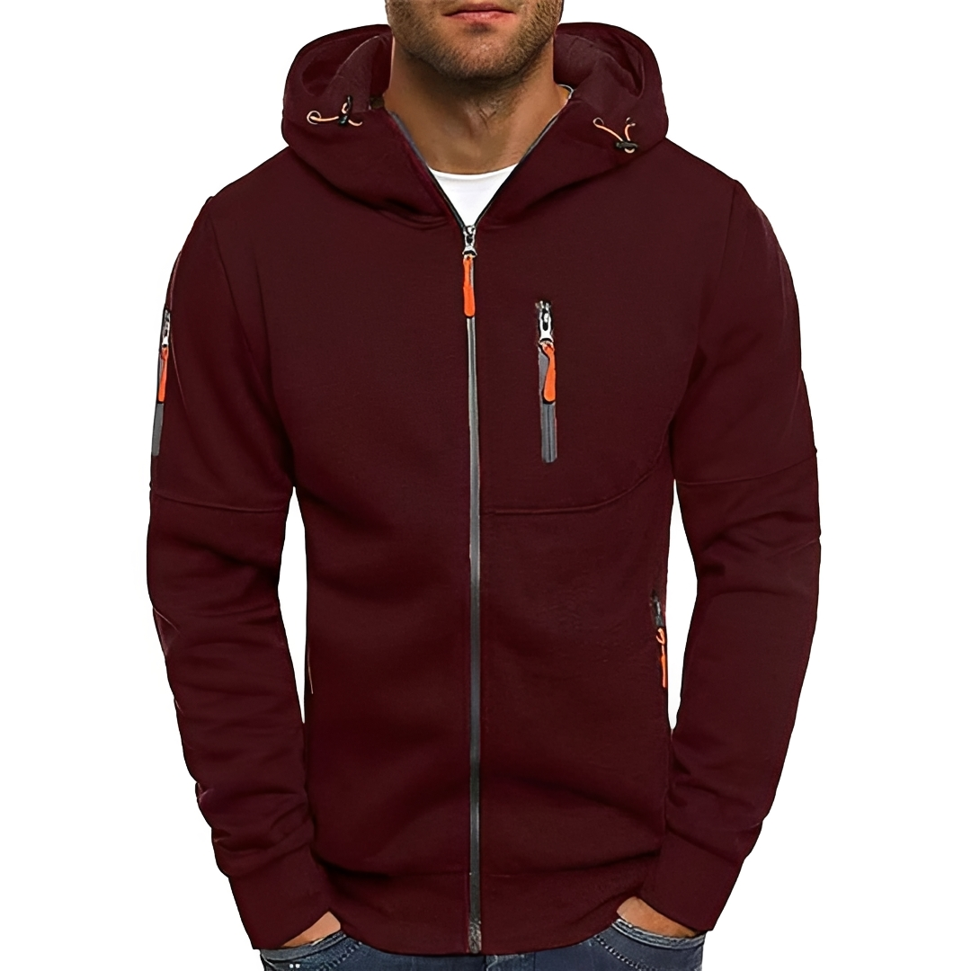 Damian - Cozy Zip-Up Hoodie