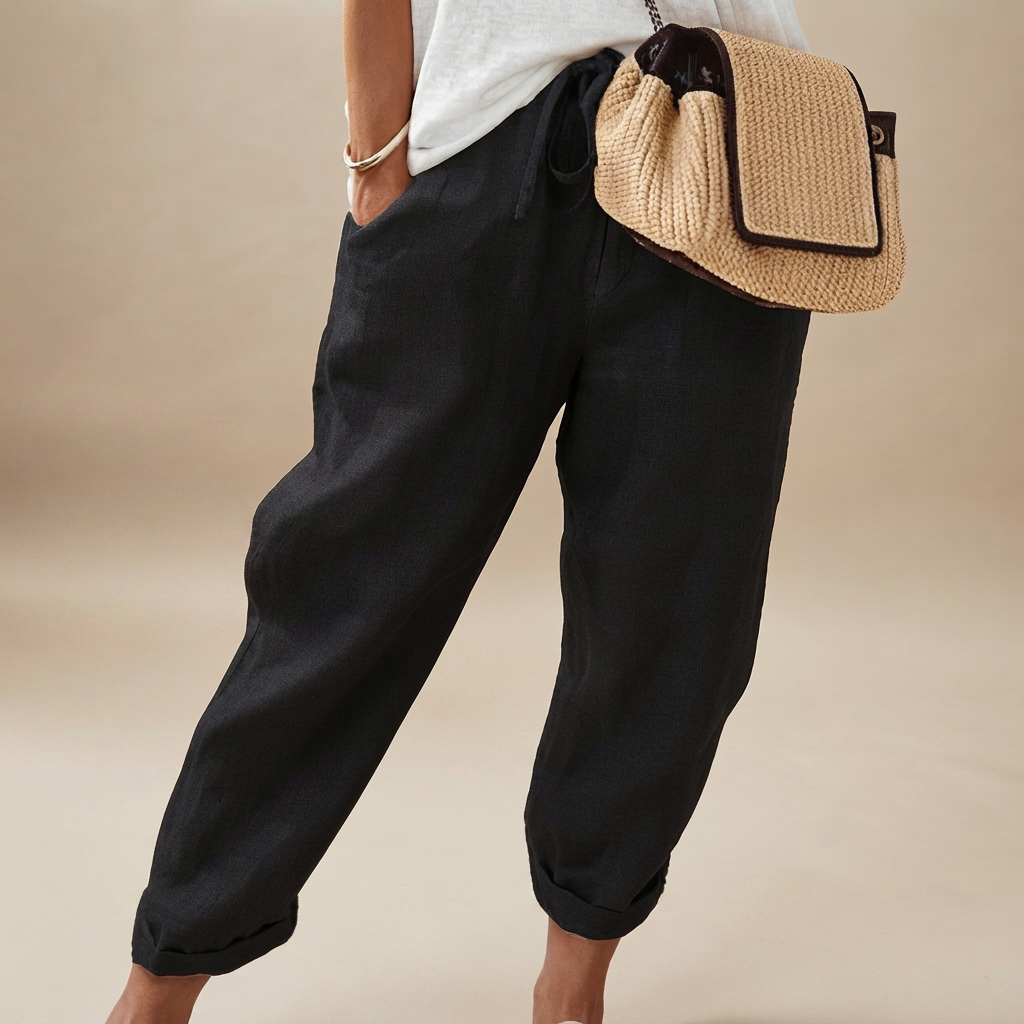 Martinie - Easygoing Drawstring Pants