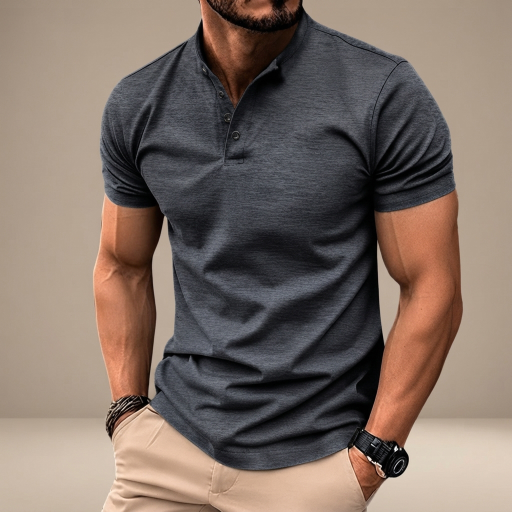 Vernon - Classic and Cozy Polo Shirt