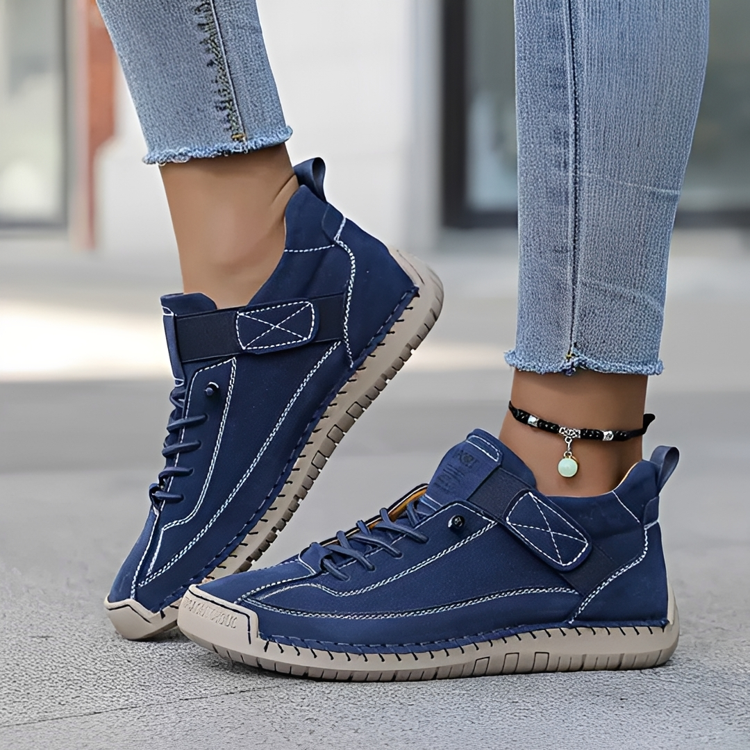 Jaynie - Trendy Stitched Sneakers