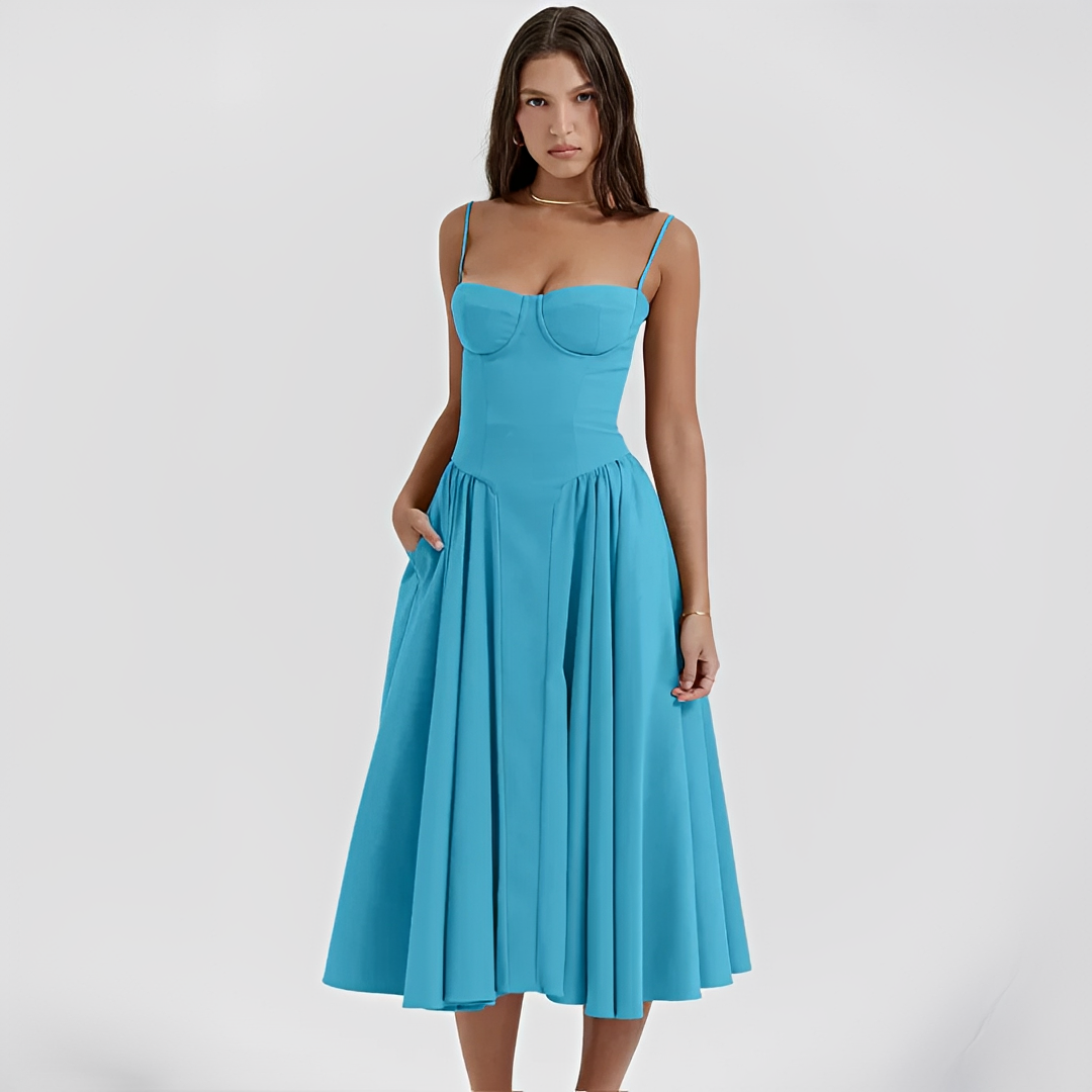 Michaela - Stylish and Sophisticated Midi Dress