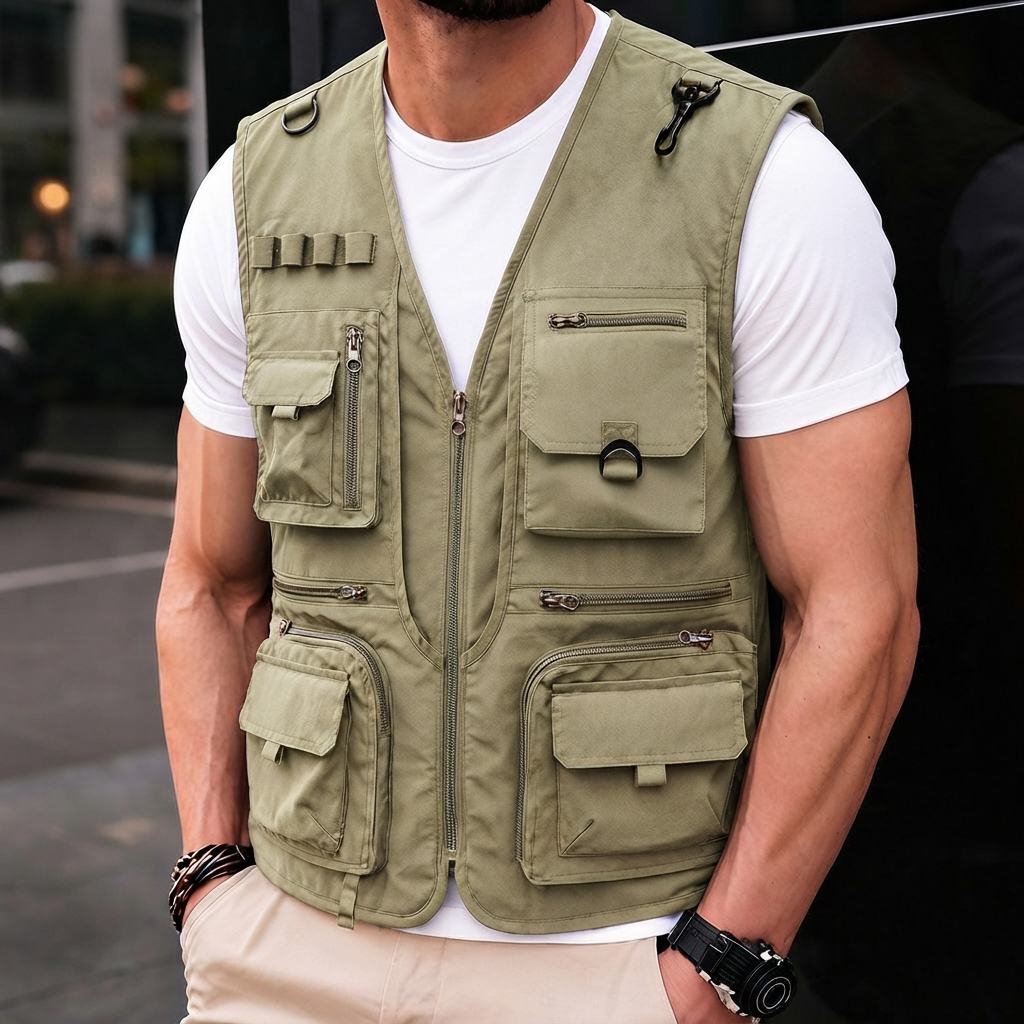 Kyle - Adventure-Ready Vest with Multiple Pockets