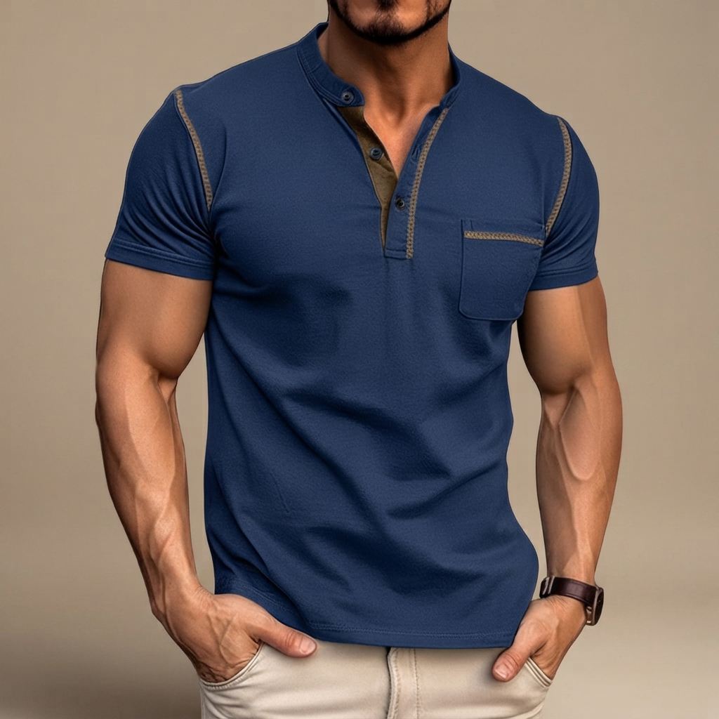 Jose - Relaxed Button Polo Shirt